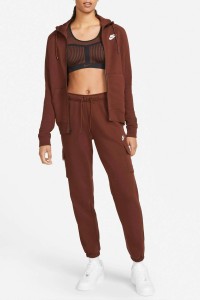 Толстовка жіноча Nike Women's Winter Essential FZ Jacket коричнева BV4122-273  изображение 4