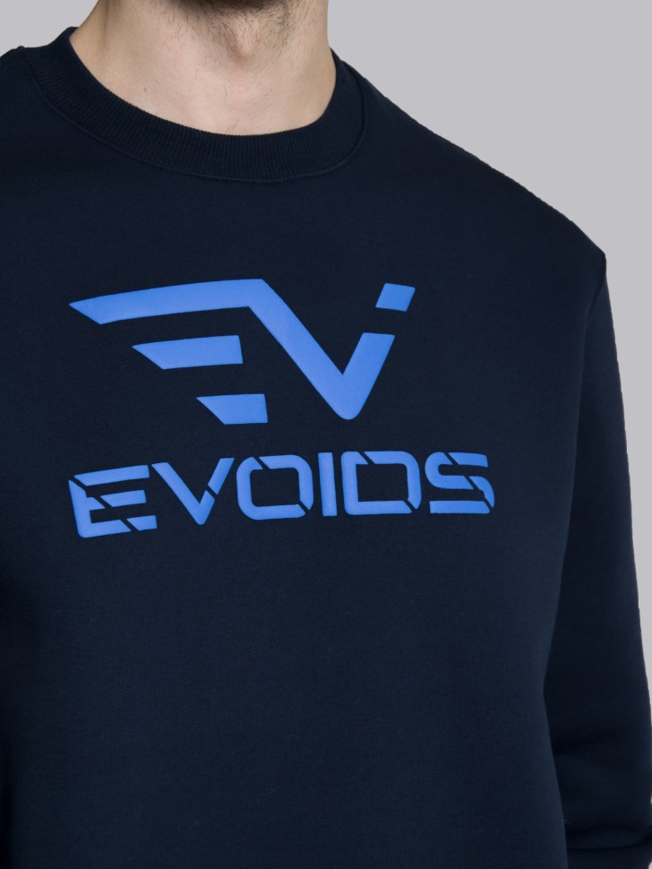 Толстовка мужская Evoids Rolando темно-синяя 482202-450 изображение 3