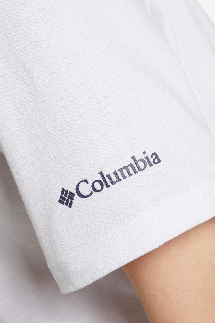 Футболка жіноча Columbia Timber Point™ Graphic Tee біла 2022261-101 изображение 4