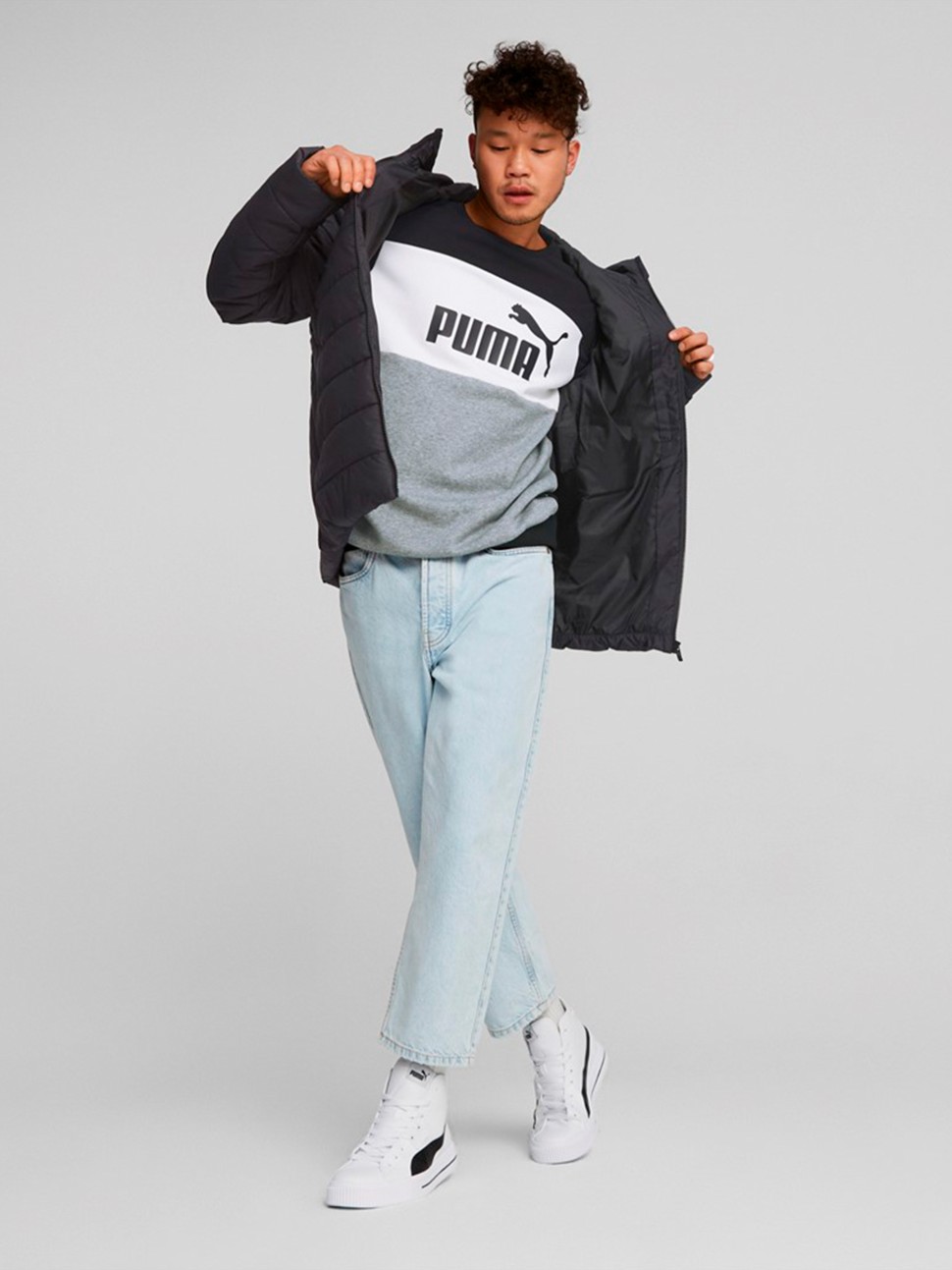 Куртка чоловіча Puma ESS Padded Jacket чорна 84893801 — фото 5