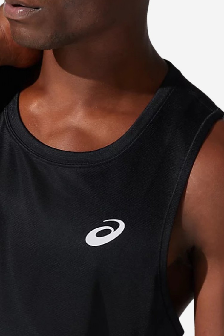 Майка чоловіча Asics CORE SINGLET чорна 2011C338-002 изображение 3