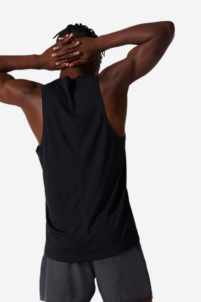 Майка чоловіча Asics CORE SINGLET чорна 2011C338-002 изображение 4