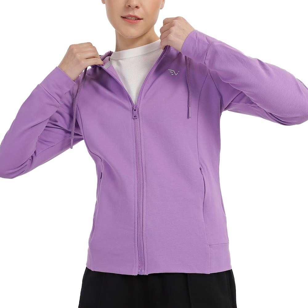 Толстовка женская Evoids Laport сиреневая 552333-500