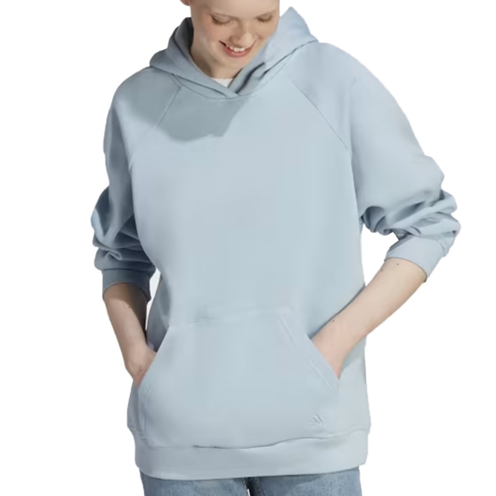 Толстовка жіноча Adidas W ALL SZN BF HD блакитна IM0314 — Sport City Толстовка жіноча Adidas W ALL SZN BF HD блакитна IM0314