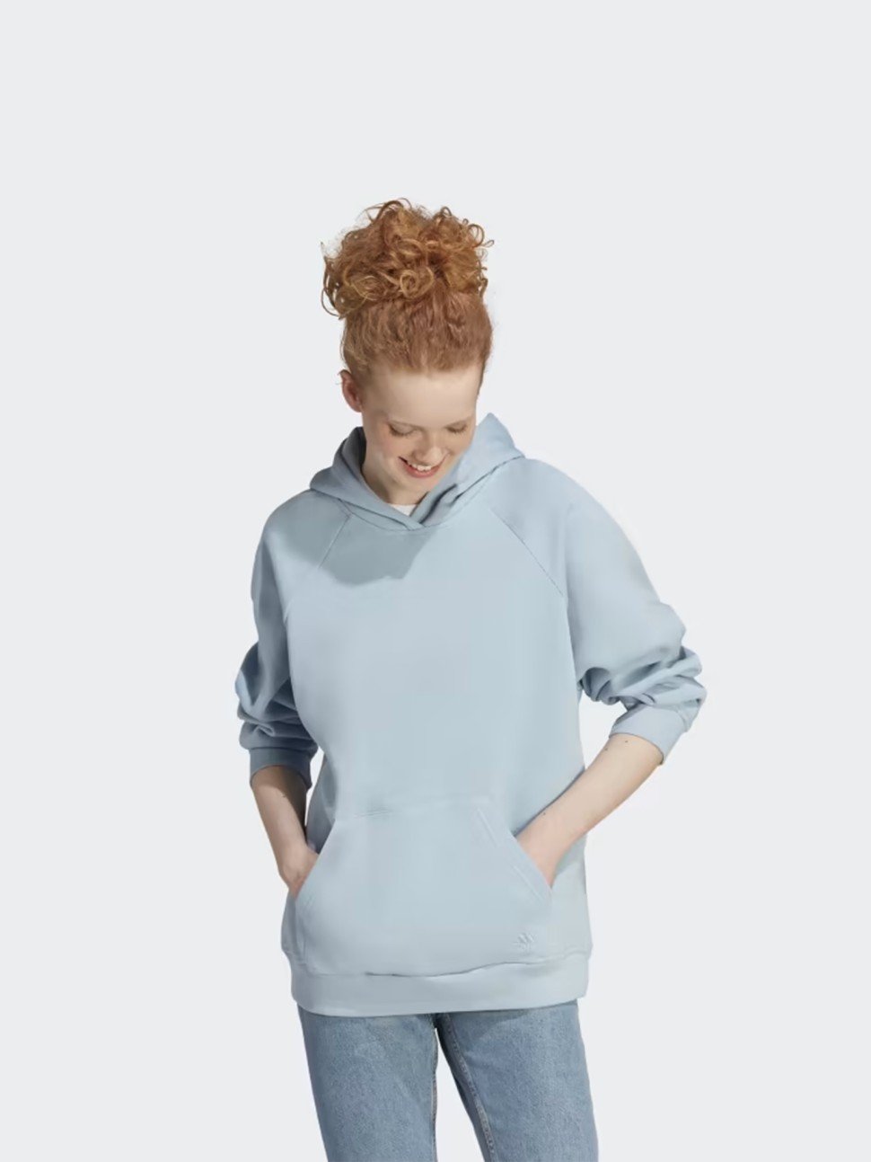 Толстовка жіноча Adidas W ALL SZN BF HD блакитна IM0314 — фото 2 — Sport City Толстовка жіноча Adidas W ALL SZN BF HD блакитна IM0314 — фото 2