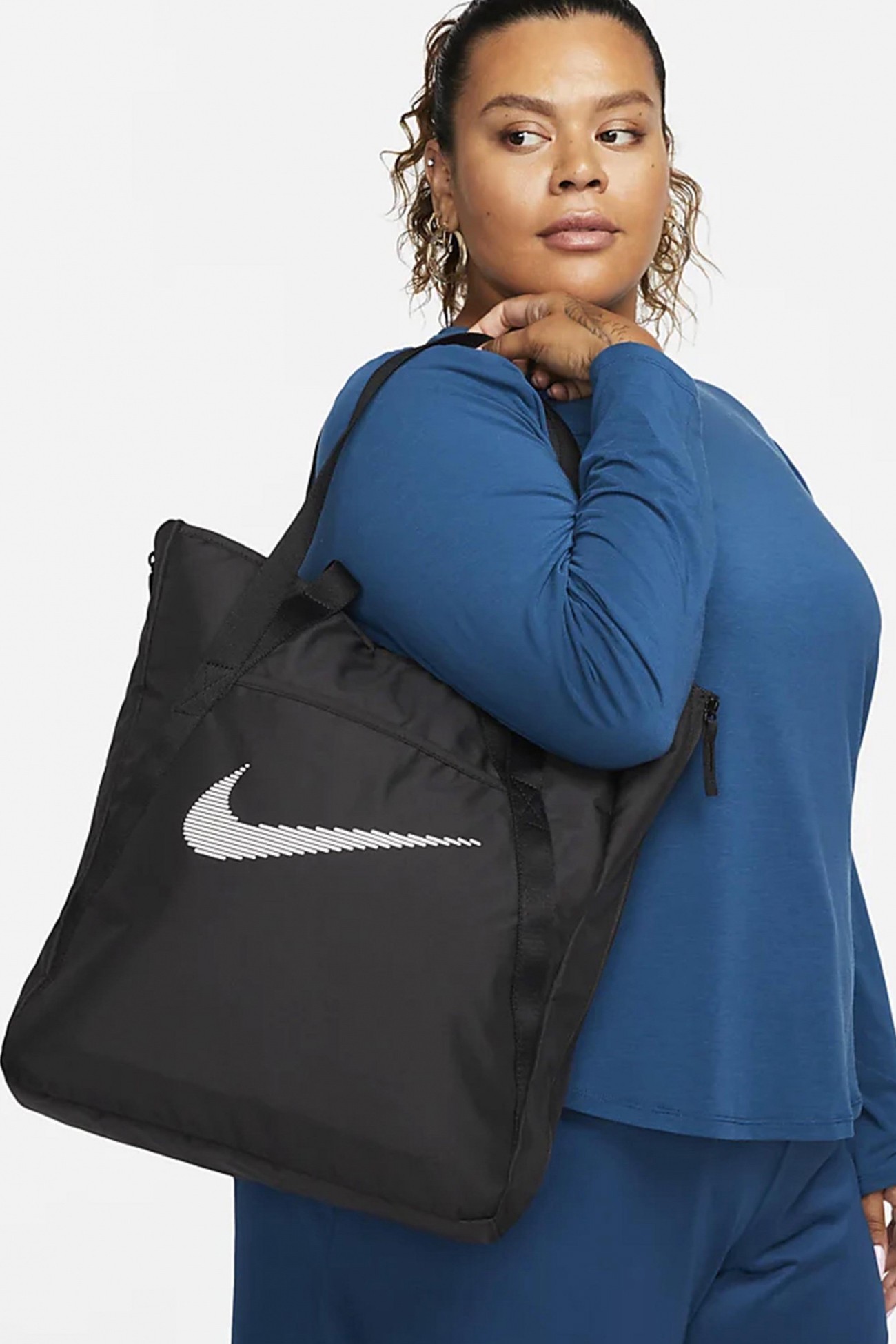 Сумка   Nike NK GYM TOTE черная DR7217-010 изображение 6