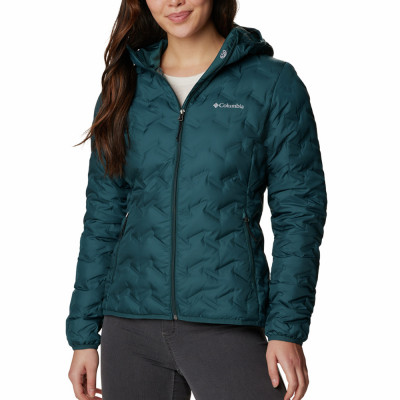Куртка женская Columbia Delta Ridge™ Down Hooded Jacket синяя 1875931-414