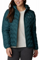 Куртка женская Columbia Delta Ridge™ Down Hooded Jacket синяя 1875931-414 изображение 4