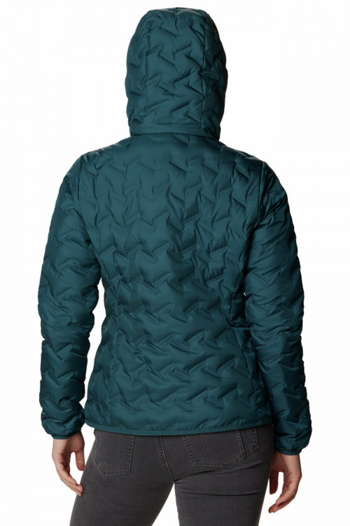 Куртка женская Columbia Delta Ridge™ Down Hooded Jacket синяя 1875931-414 изображение 5