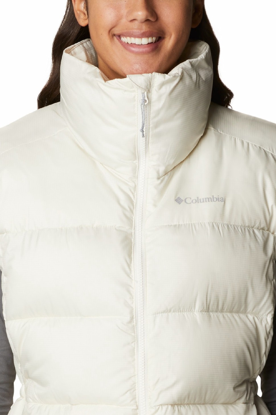 Жилет жіночий Columbia Puffect™ Mid Vest білий 2007711-191 — фото 3