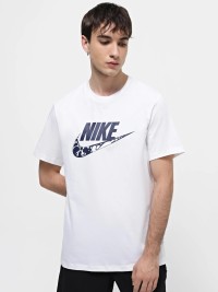 Футболка мужская Nike M NSW TEE 12MO FUTURA SP24 белая FQ8034-100 изображение 2