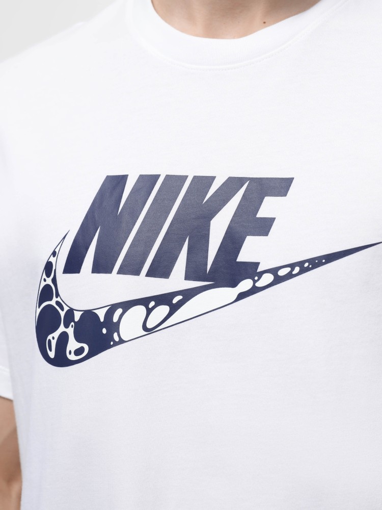 Футболка мужская Nike M NSW TEE 12MO FUTURA SP24 белая FQ8034-100 изображение 4