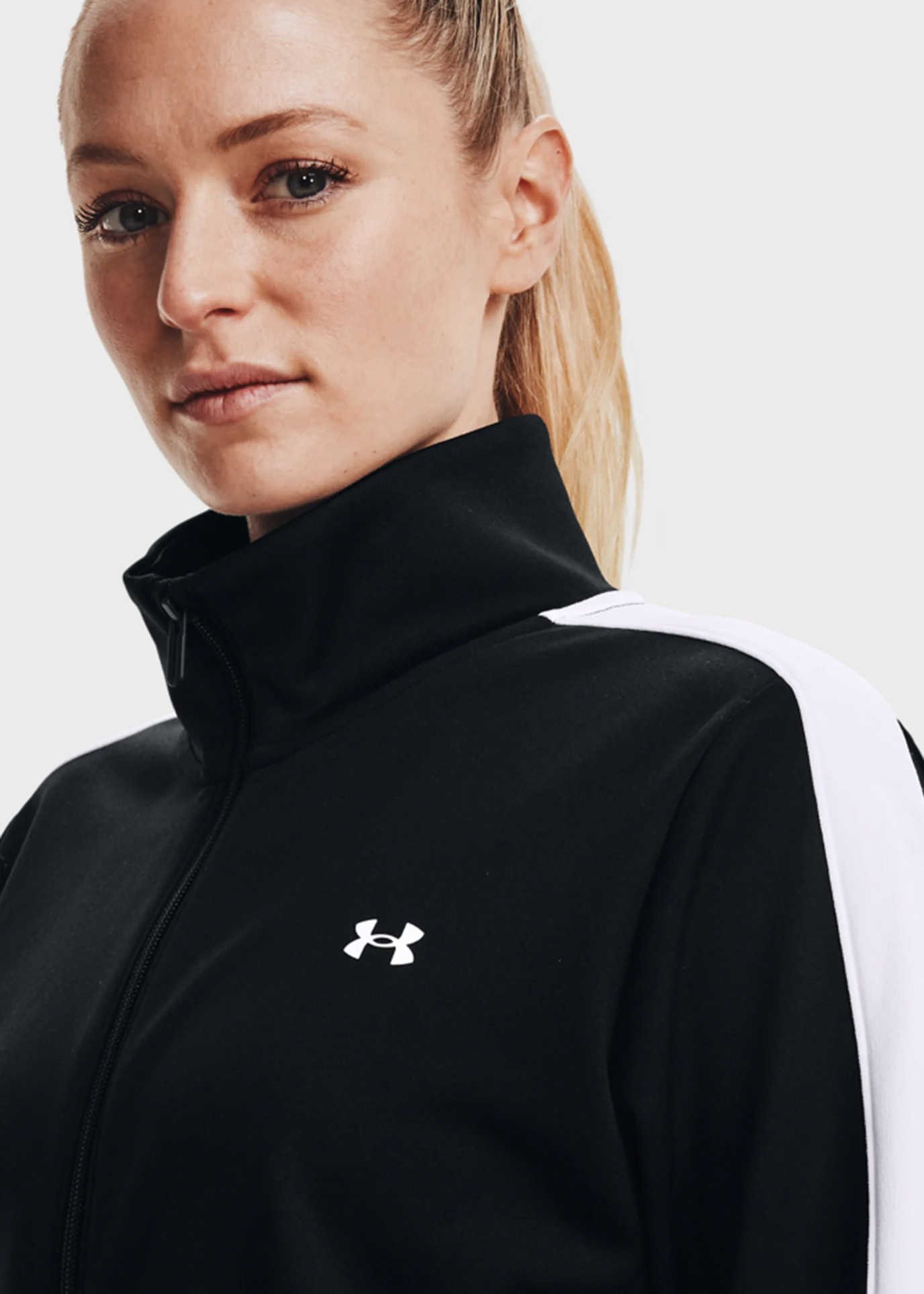 Костюм жіночий Under Armour Tricot Tracksuit чорний 1365147-001 изображение 2