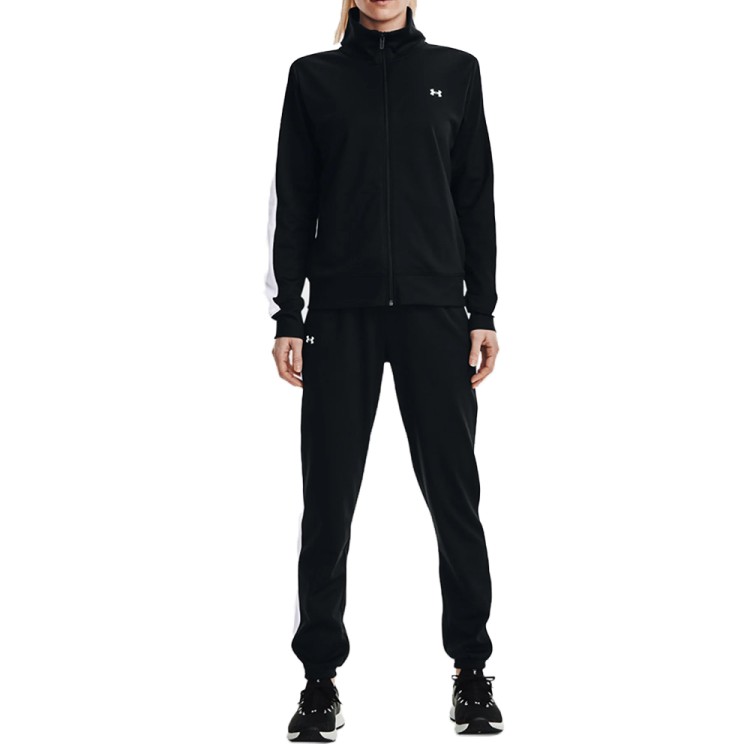 Костюм женский Under Armour Tricot Tracksuit черный 1365147-001