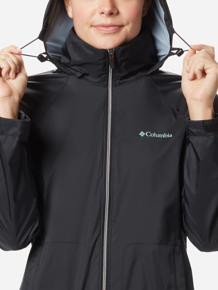 Вітрівка жіноча Columbia SWITCHBACK™ III JACKET чорна 1771961-010 изображение 4