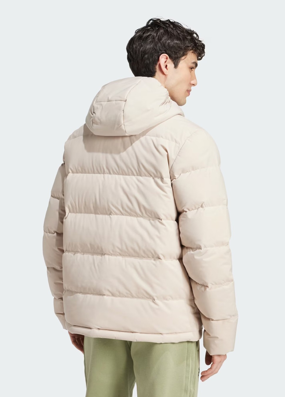 Куртка чоловіча Adidas HELIONIC HO JKT бежева IZ4702 — фото 3