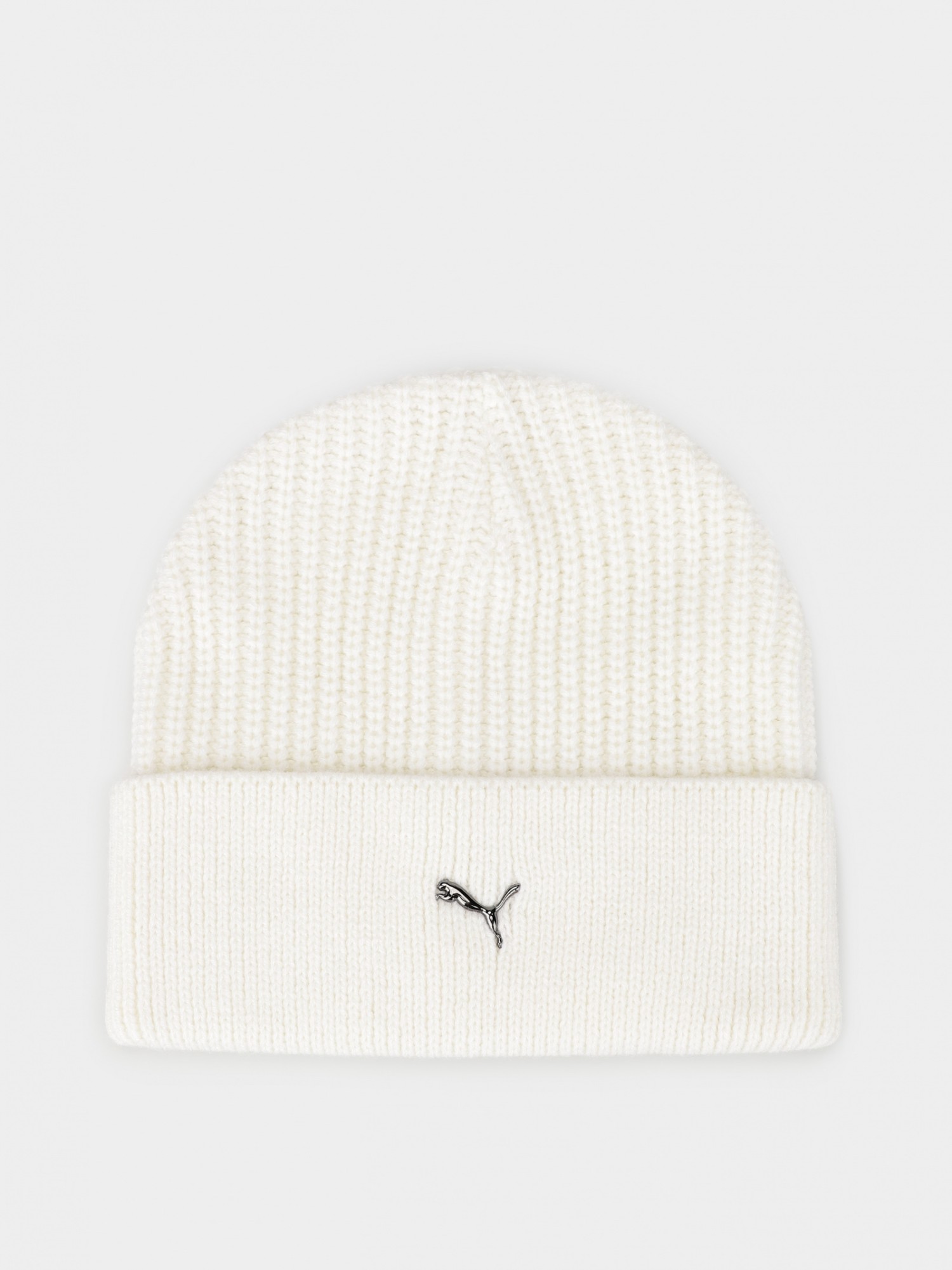 Шапка  Puma PUMA Metal Cat Beanie молочная 02487402 изображение 2