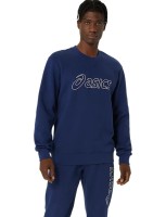 Толстовка чоловіча Asics ASICS SWEATSHIRT синя 2031E192-402 изображение 2