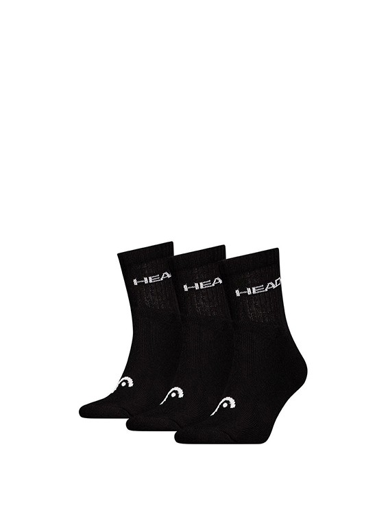 Шкарпетки чоловічі HEAD ELEMENTS ALL SPORTS SHORT CR чорні 701229009001 — фото 2