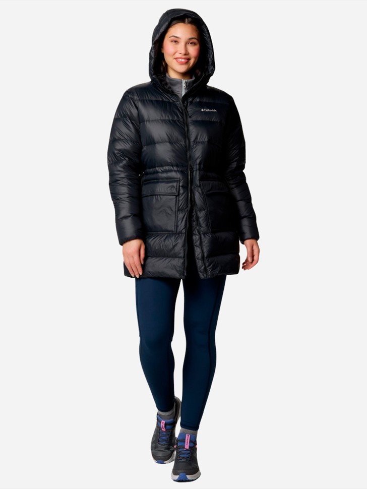 Куртка жіноча Columbia Harmony Falls™ Mid Down Jacket чорна 2085341-010 изображение 5