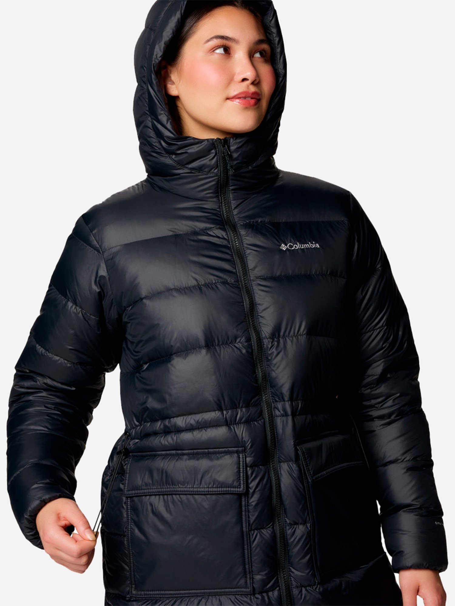 Куртка женская Columbia Harmony Falls™ Mid Down Jacket черная 2085341-010 изображение 6