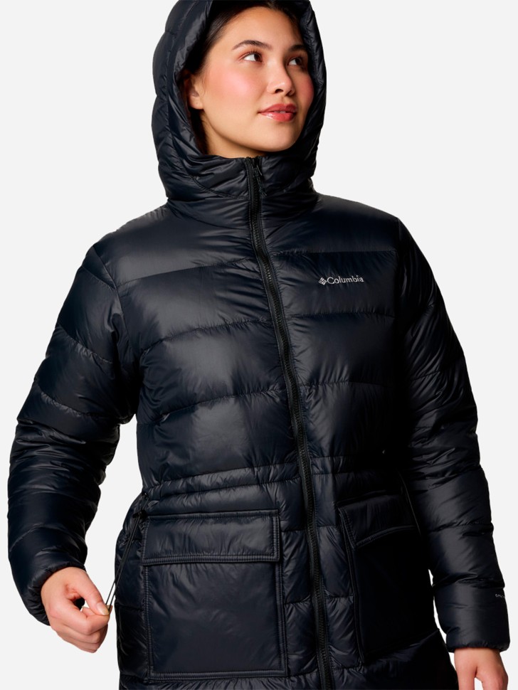 Куртка жіноча Columbia Harmony Falls™ Mid Down Jacket чорна 2085341-010 изображение 6
