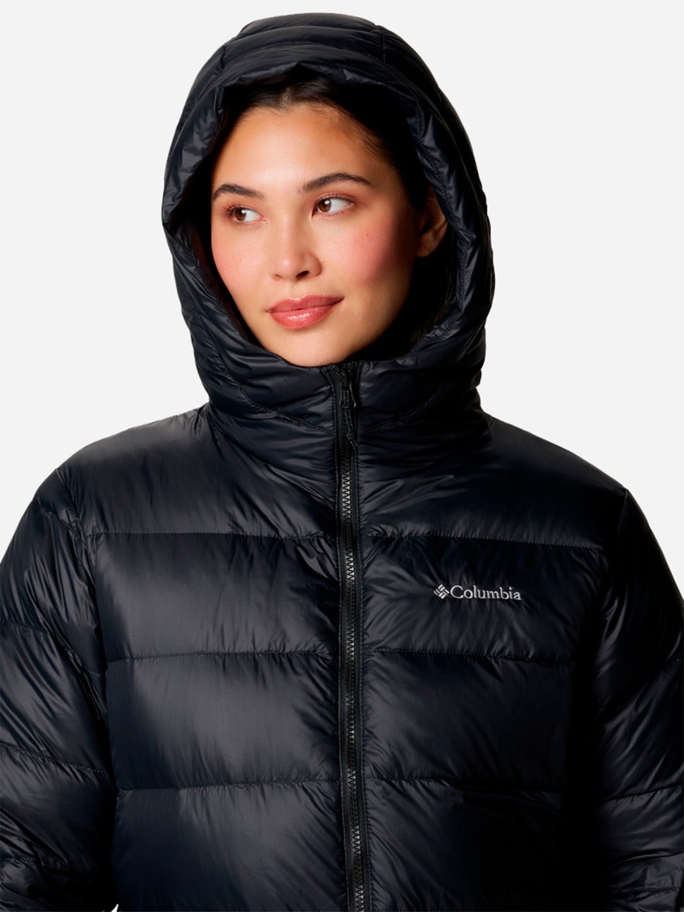 Куртка жіноча Columbia Harmony Falls™ Mid Down Jacket чорна 2085341-010 — фото 7