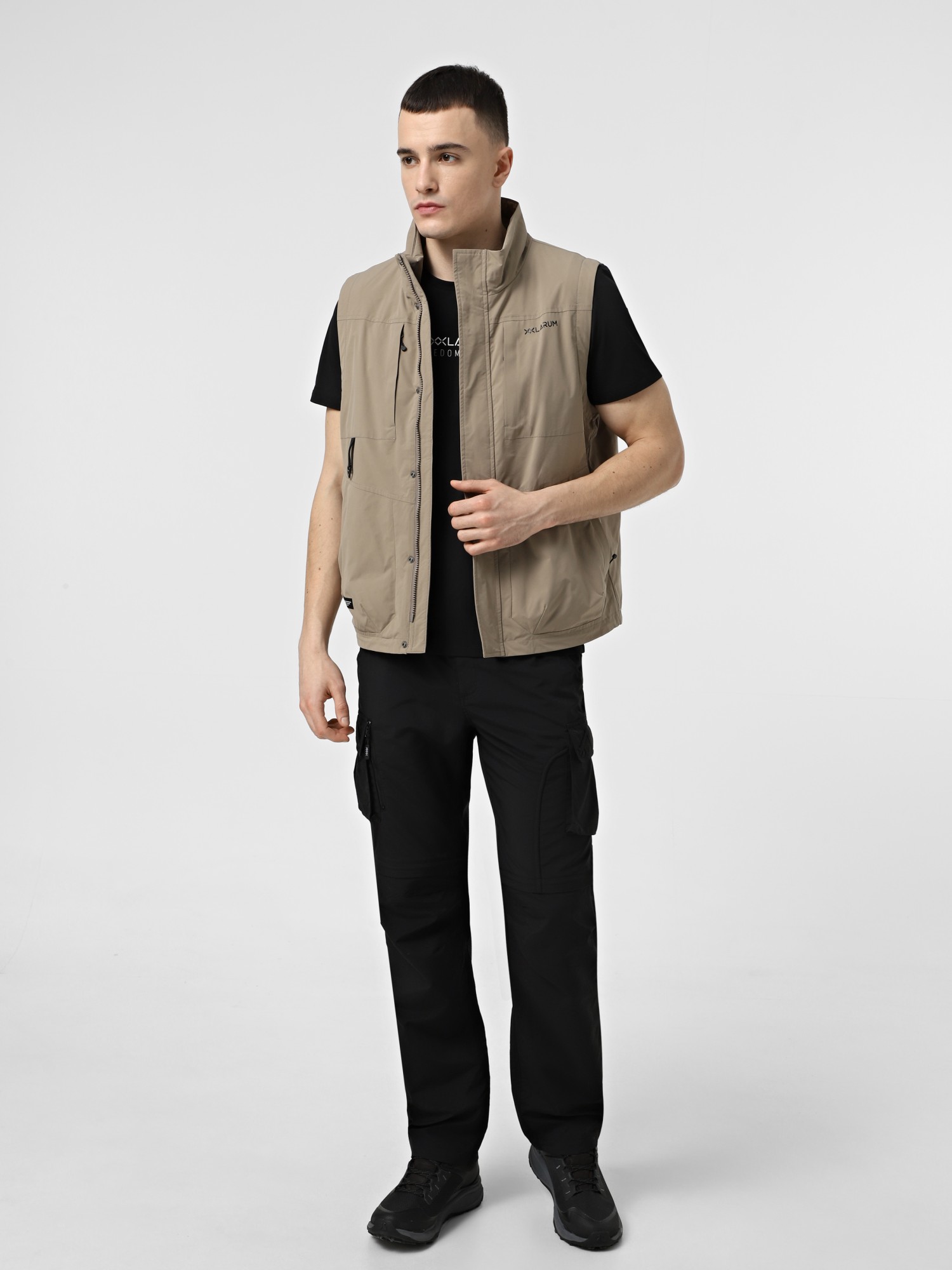 Штани чоловічі Larum Thorne чорні 102509-010 изображение 3