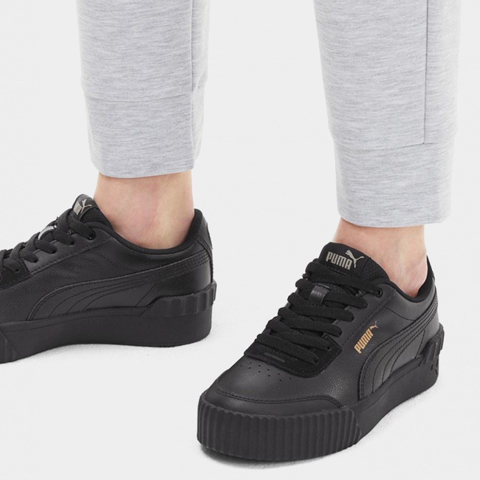 Кеды женские Puma Carina Lift черные 37303101 изображение 6