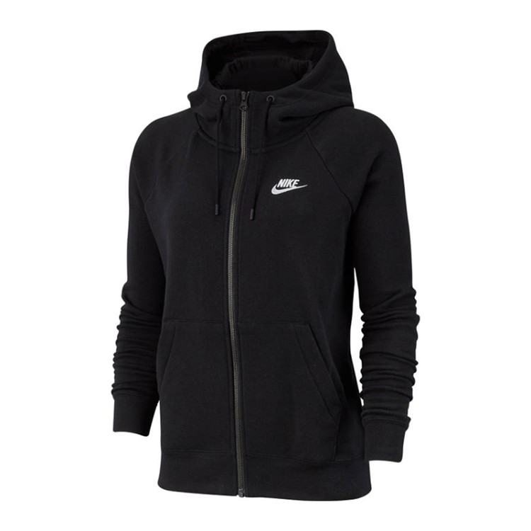 Толстовка жіноча Nike Nsw Essntl Hoodie чорна BV4122-010  изображение 1