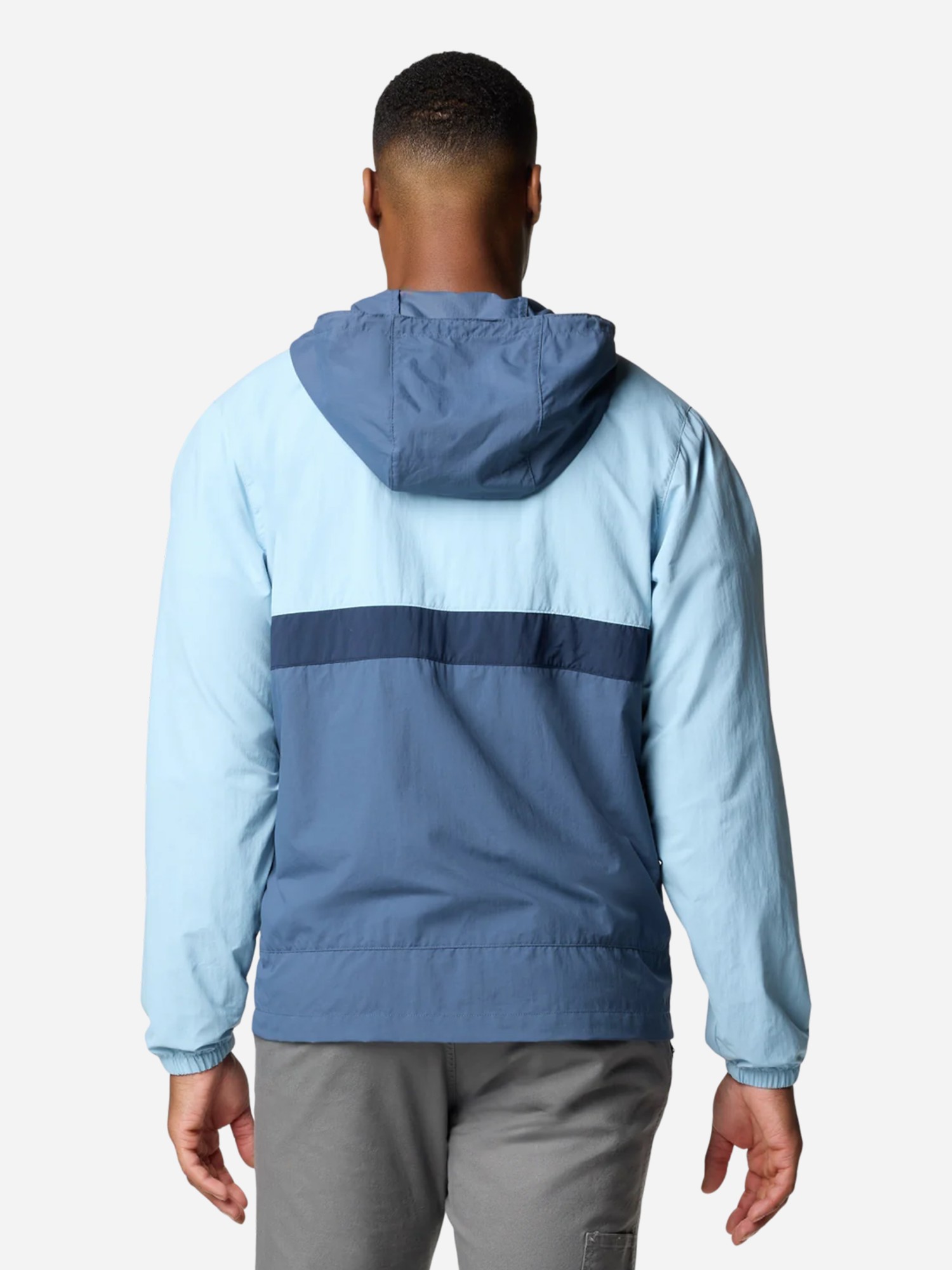 Ветровка мужская Columbia  Spire Valley™ Hooded Windbreaker голубая 2117051-431 изображение 3