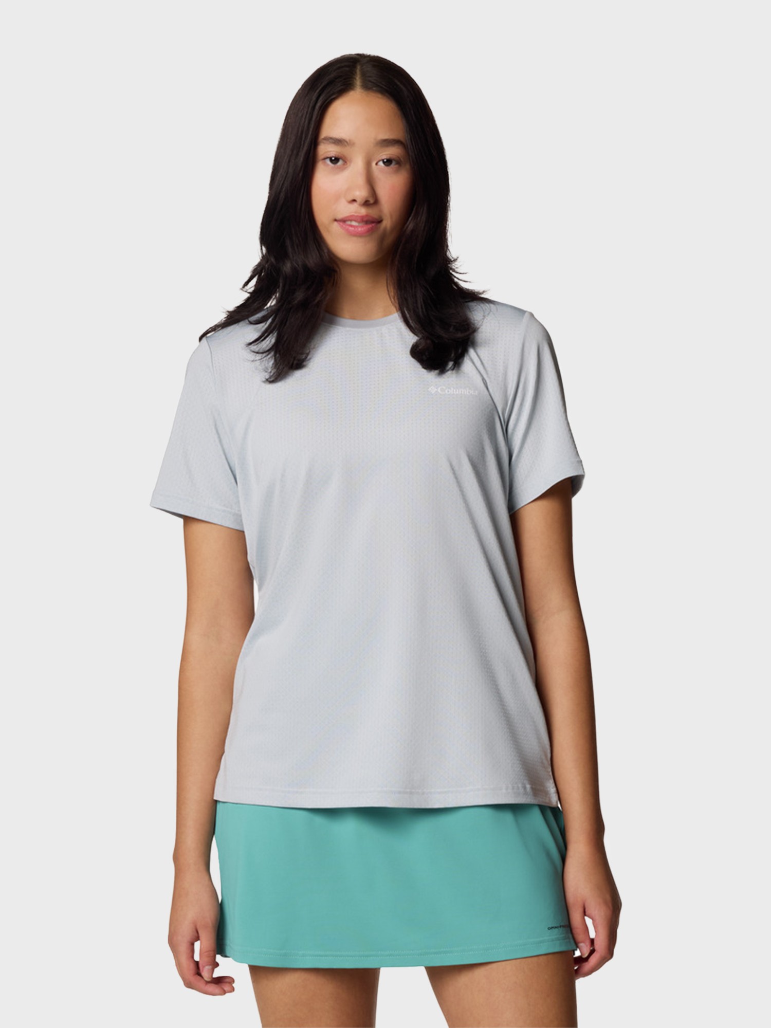 Футболка жiноча Columbia Wild Springs™ SS сіра 2119271-031 изображение 2