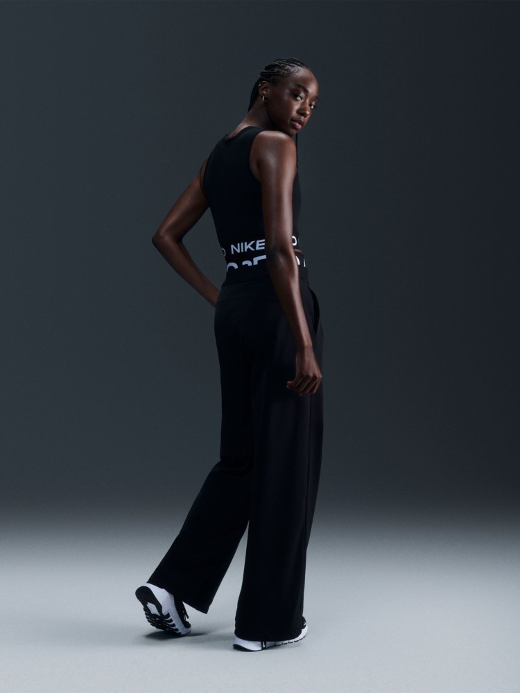 Майка женская Nike NIKE PRO DF 365 CROP TANK черная FZ3615-010 изображение 3