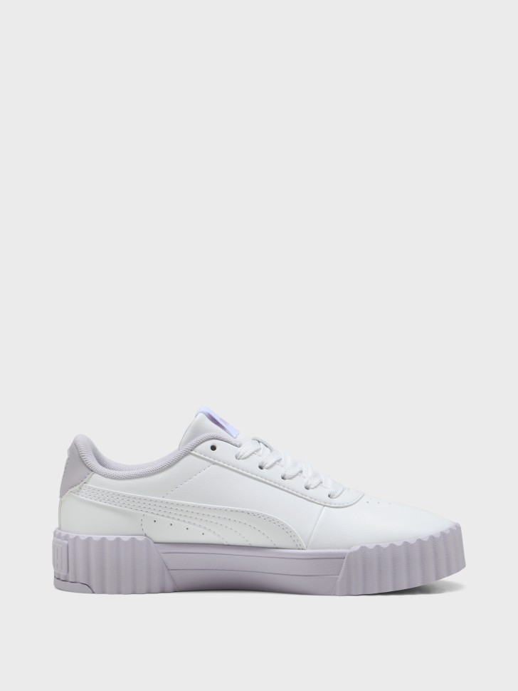 Кросівки дитячі Puma Carina 3.0 Cutie Jr білі 40091604 изображение 2