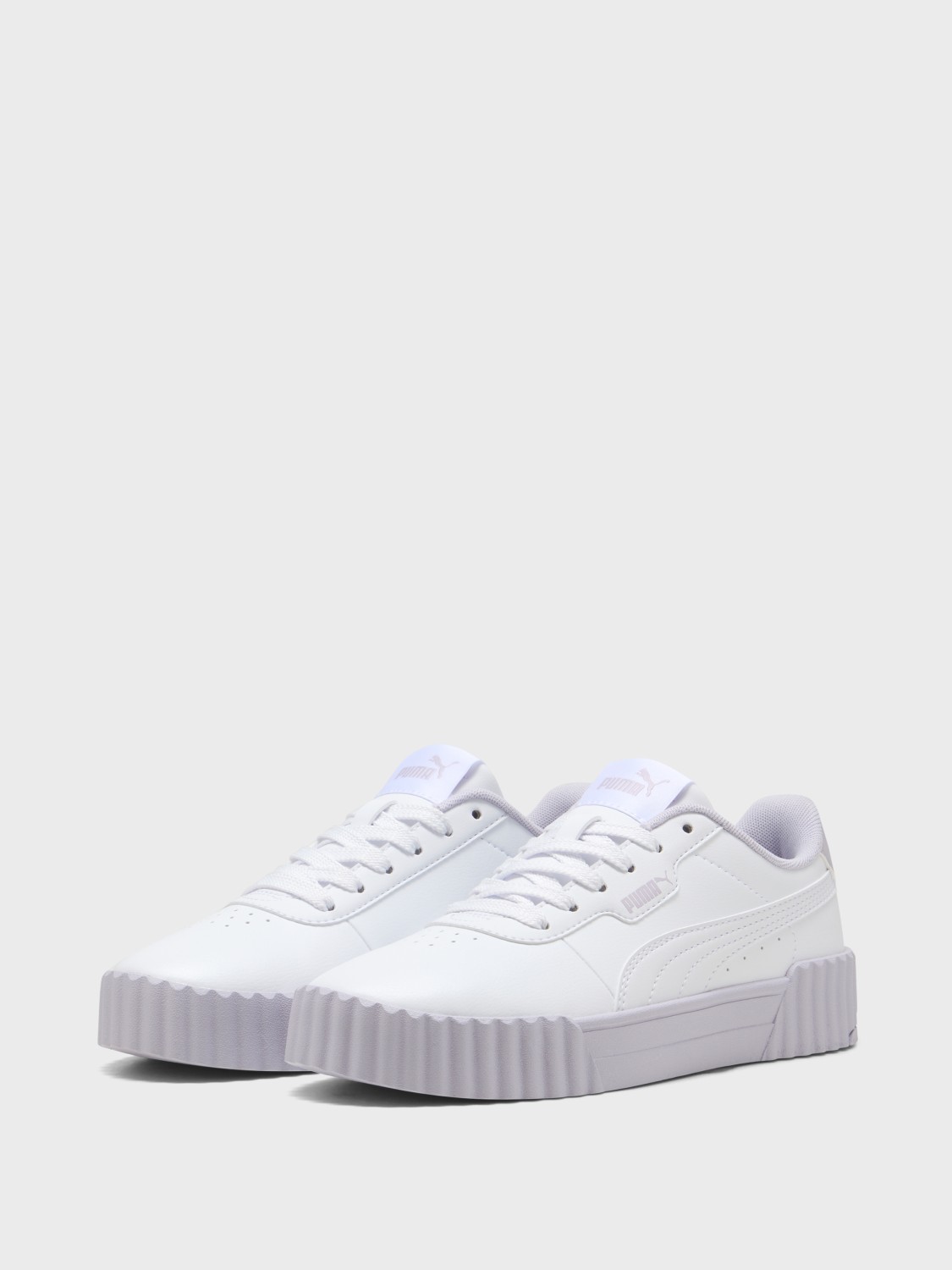 Кросівки дитячі Puma Carina 3.0 Cutie Jr білі 40091604 изображение 3