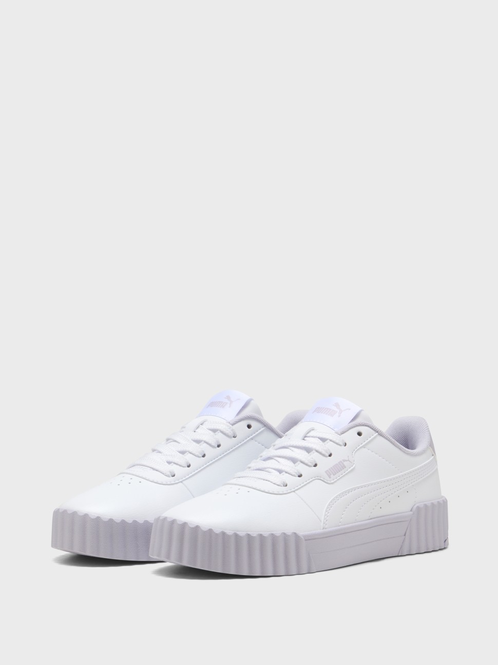 Кросівки дитячі Puma Carina 3.0 Cutie Jr білі 40091604 — фото 3