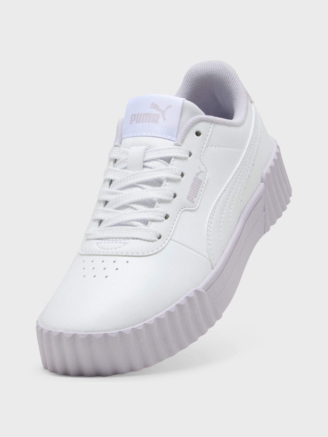 Кросівки дитячі Puma Carina 3.0 Cutie Jr білі 40091604 изображение 5