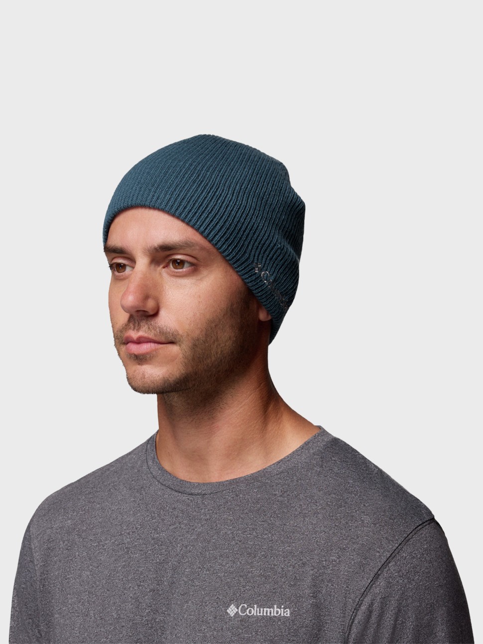 Шапка Columbia Whirlibird Watch Cap™ Beanie бирюзовая 1185181-430 — фото 3