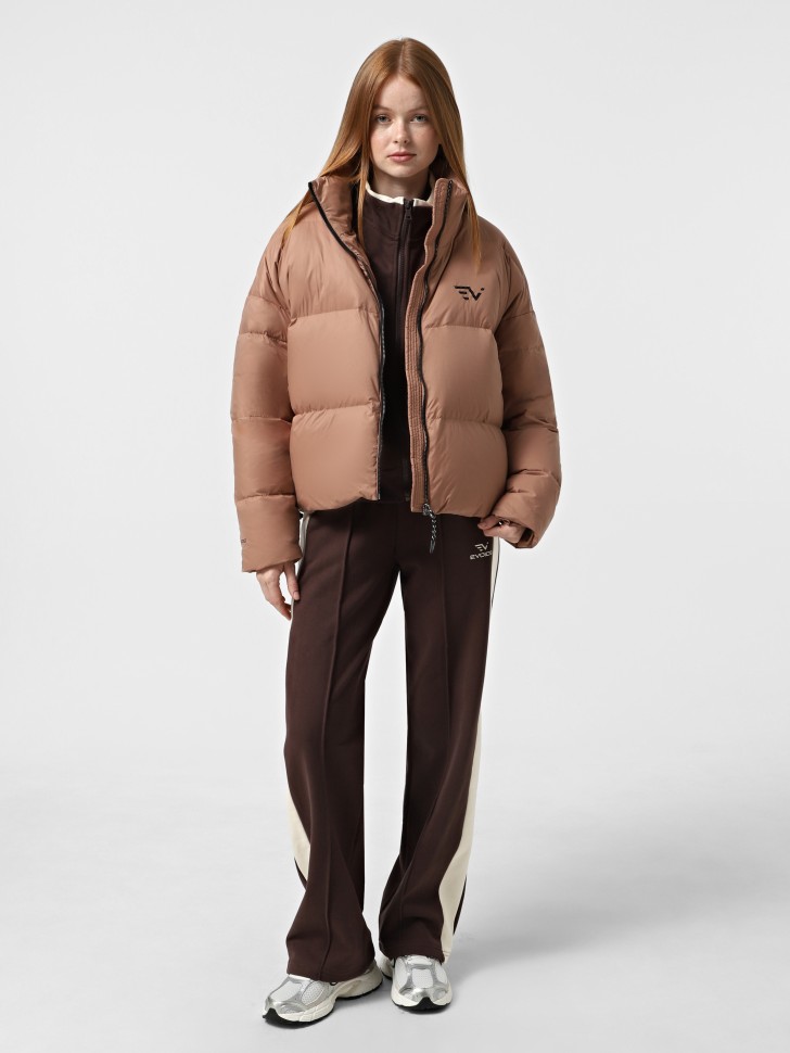 Куртка женская Evoids Elodie коричневая 272509-200 изображение 6 Куртка женская Evoids Elodie коричневая 272509-200 изображение 6