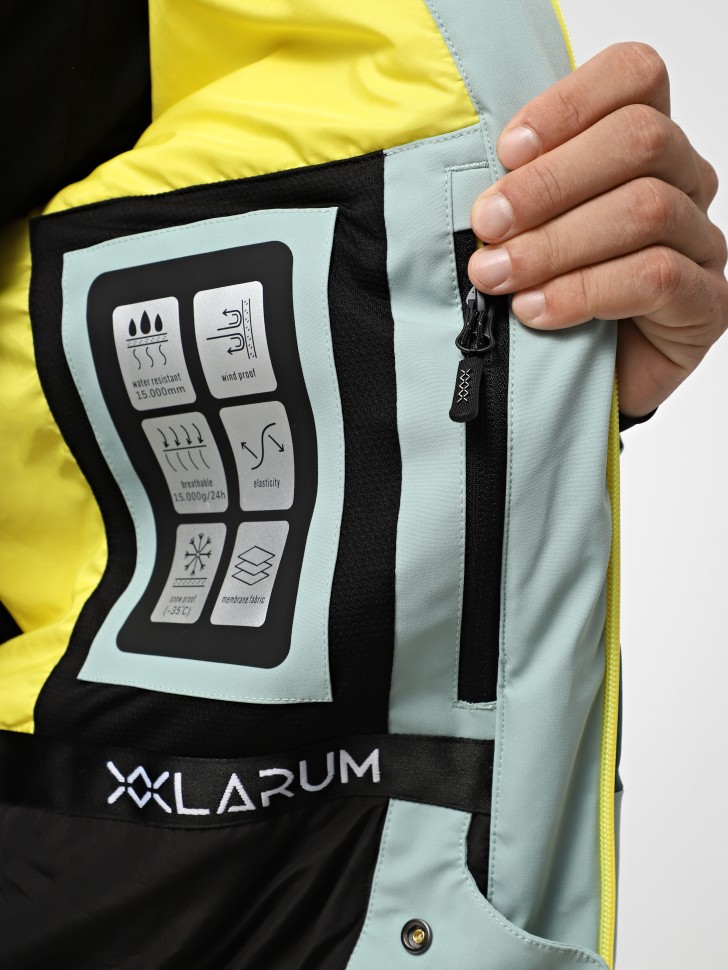 Куртка чоловіча Larum Cyclone зелена 515513W-310 изображение 5