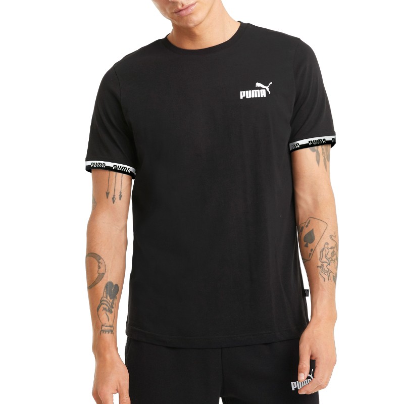 Футболка мужская Puma Amplified Tee черная 58577801 — фото 3 — Sport City Футболка мужская Puma Amplified Tee черная 58577801 — фото 3
