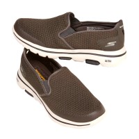 Кроссовки мужские Skechers Go Walk 5 - Apprize хаки 55510EWW OLV изображение 2