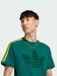 Футболка чоловіча Adidas MONOGRAM 3S T зелена KD1359 изображение 4