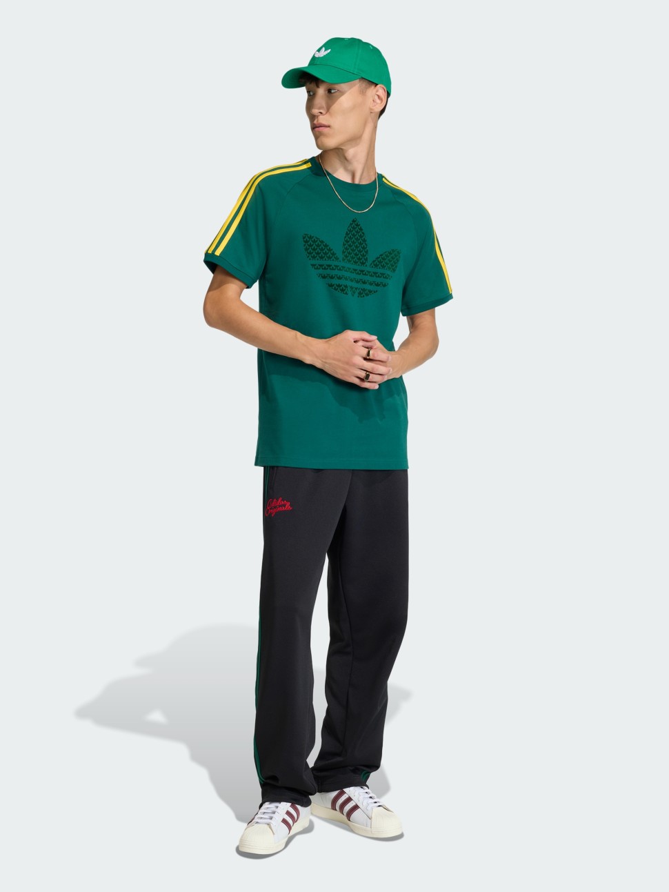 Футболка чоловіча Adidas MONOGRAM 3S T зелена KD1359 — фото 6 — Sport City Футболка чоловіча Adidas MONOGRAM 3S T зелена KD1359 — фото 6
