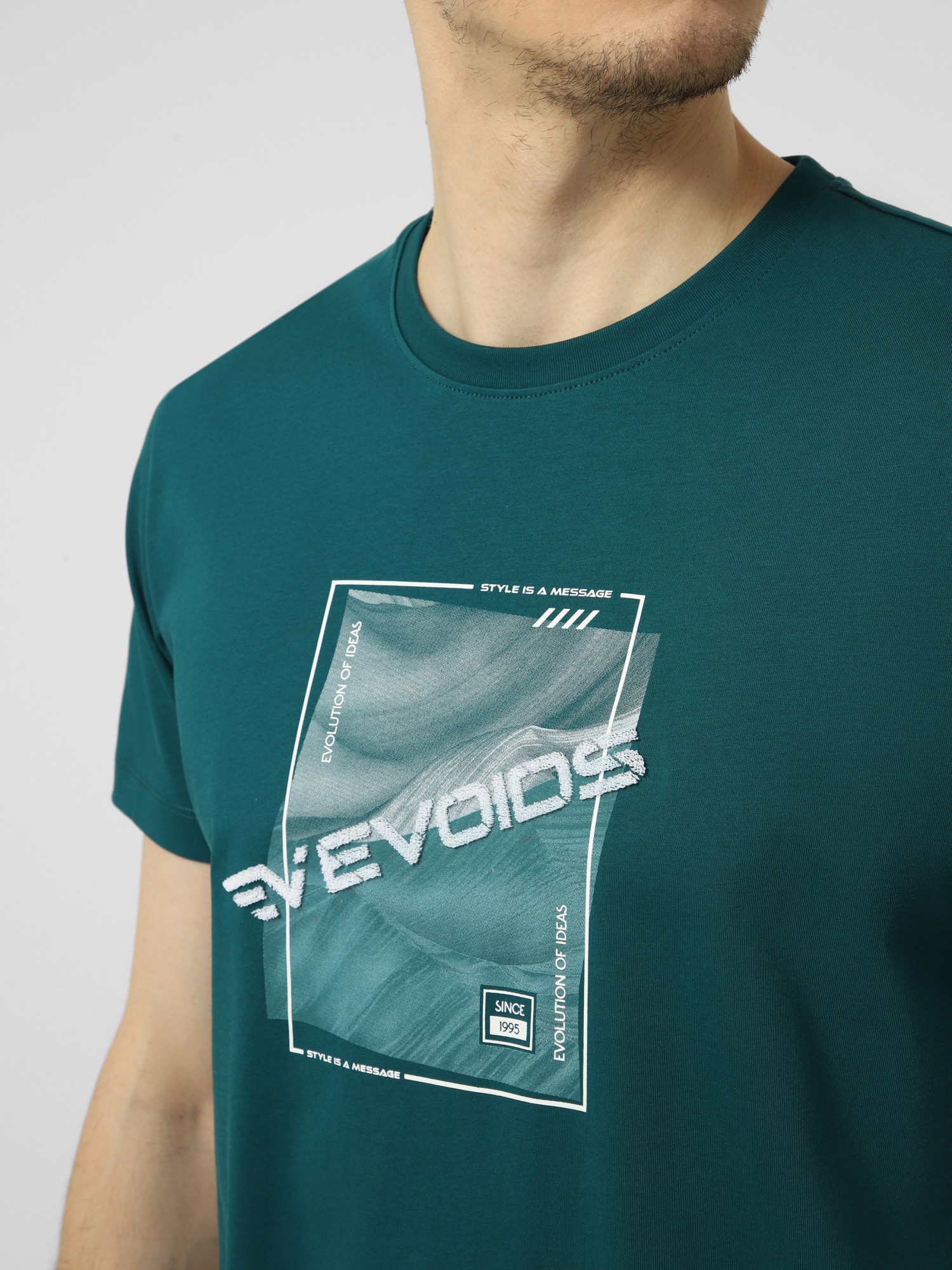 Футболка чоловіча Evoids Roux зелена 622605-310 изображение 4