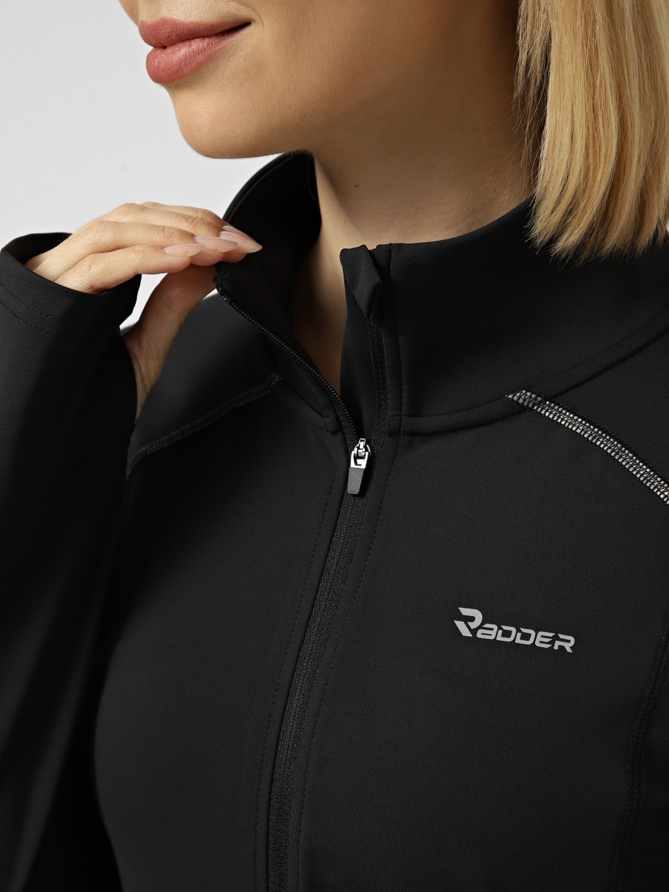 Толстовка жіноча Radder Modiva чорна 922602-010 — фото 4 — Sport City Толстовка жіноча Radder Modiva чорна 922602-010 — фото 4