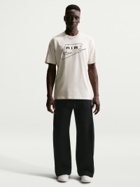 Футболка мужская Nike U NSW TEE LSE NIKE AIR бежевая IH1359-072 изображение 2
