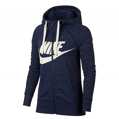 Толстовка женская Nike Sportswear Windrunner Tech Fleece синяя 909097-429