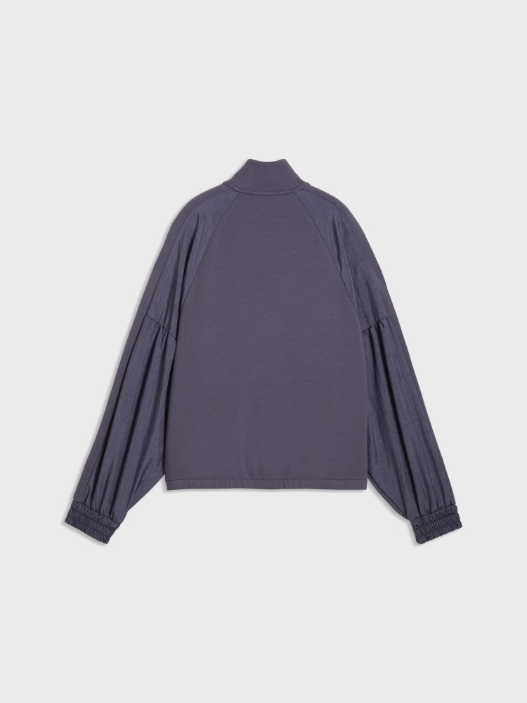Толстовка жіноча Puma HER Full-Zip Relaxed DK Jacket темно-синя 69402335 изображение 6