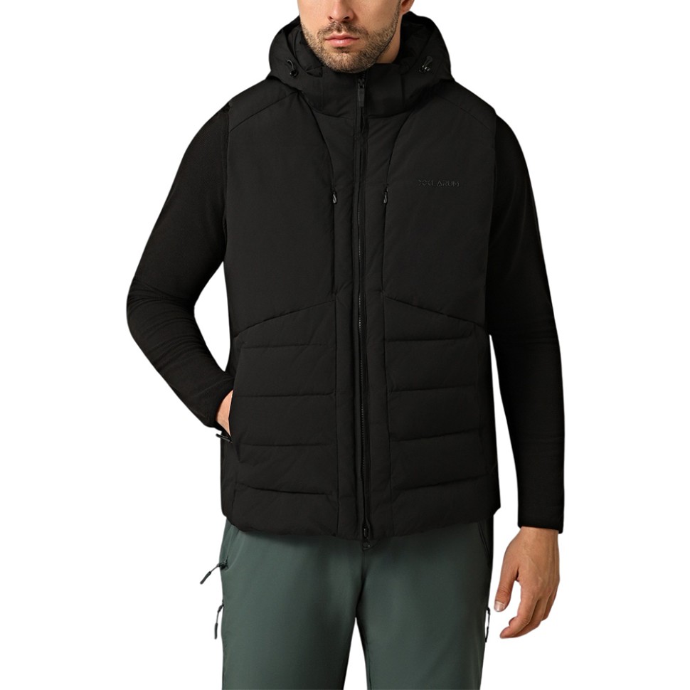 Жилет чоловічий Larum Polarix чорний 716707W-010